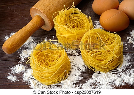 Pasta italiana fatta in casa