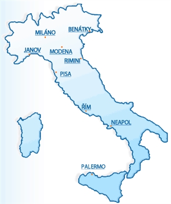 Plánovanie ciest: Podnebie a počasie v Taliansku mesiace