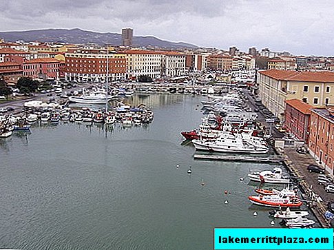 Livorno - uma cidade portuária no norte da Itália