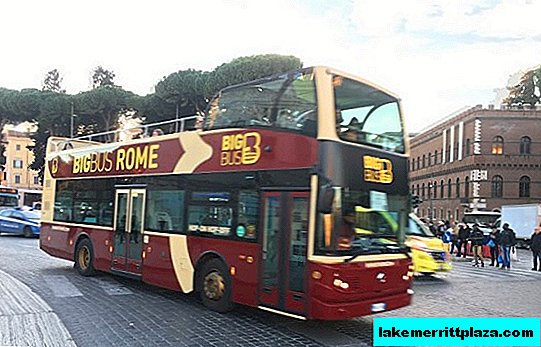 Ônibus de turismo turístico em Roma: rotas, preços, bilhetes