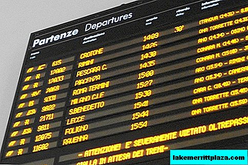 السكك الحديدية الإيطالية: مواعيد القطارات وشراء التذاكر. الجزء الثاني