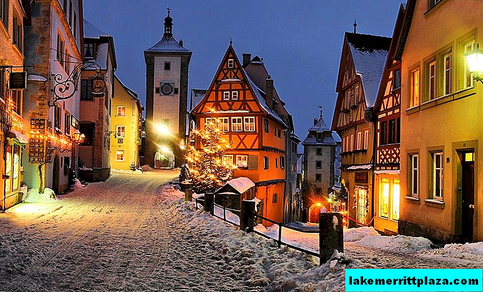 Germany: Rothenburg ob der Tauber - "sleeping city" from a fairy tale