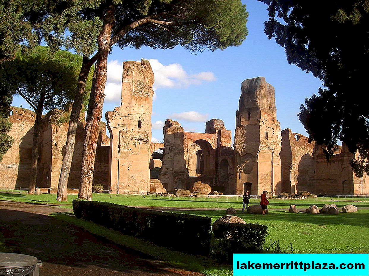 Italy: The Baths of Caracalla