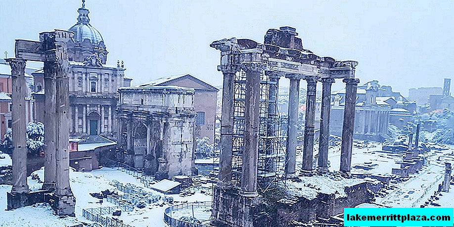 Is there snow in Rome?