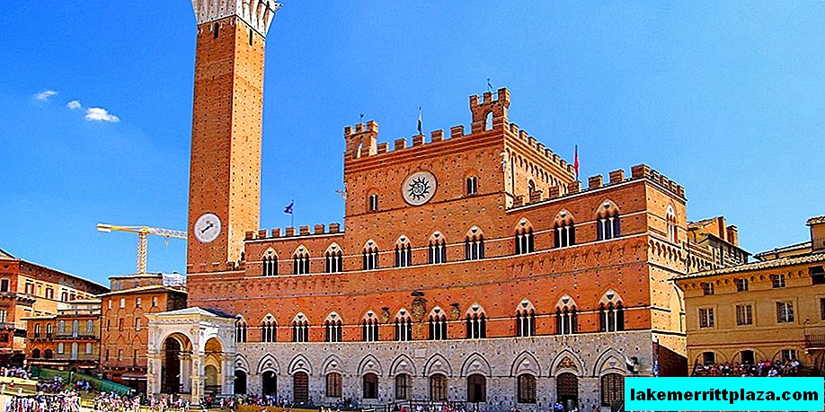 Palácio da Comuna - a principal prefeitura de Siena