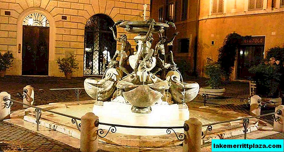 Fontaine de tortues à Rome