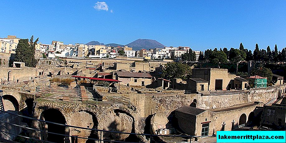 Herculaneum - orașul care a murit în timpul erupției Muntelui Vezuviu