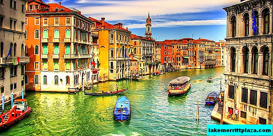 The main attractions of Venice