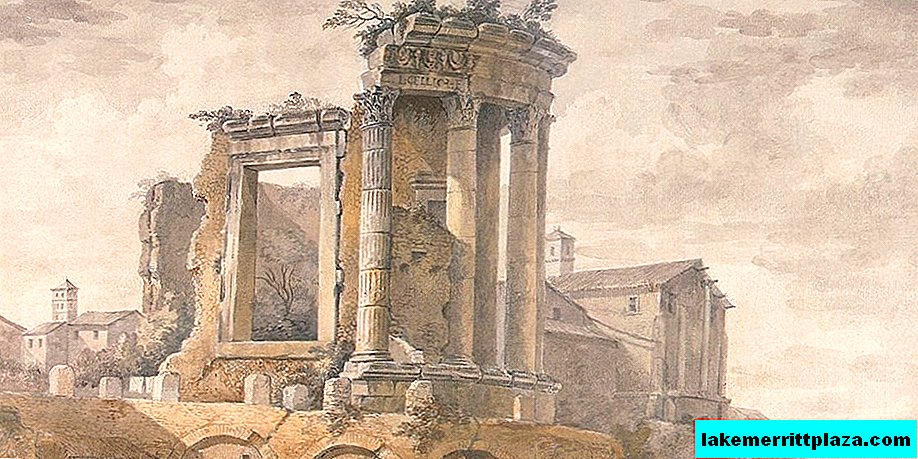 Templos de Vesta e Sibila no Tivoli