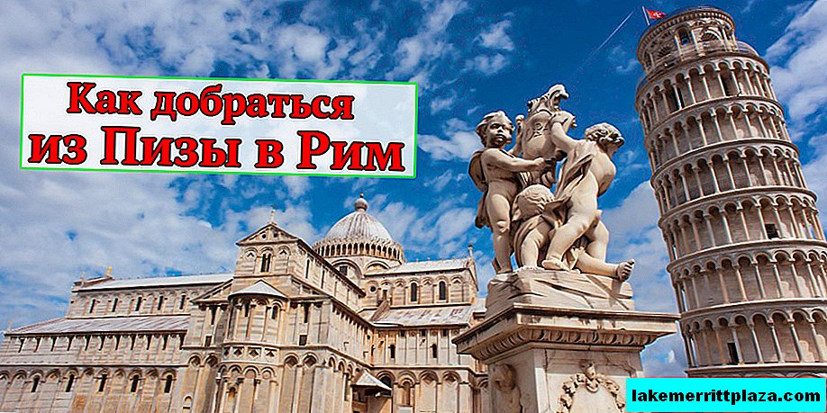 Cách tự đi từ Pisa đến Rome