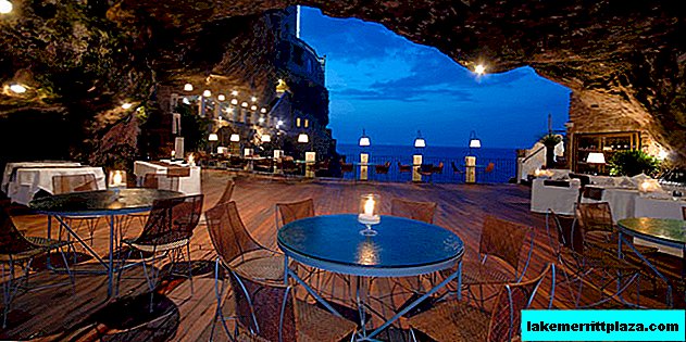 Unusual hotel in a real grotto
