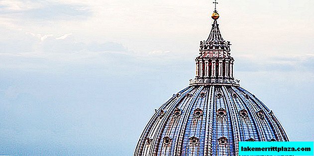 Entrepreneur climbed the dome of St. Peter's Basilica