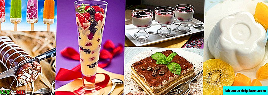 Recettes de cinq desserts italiens populaires