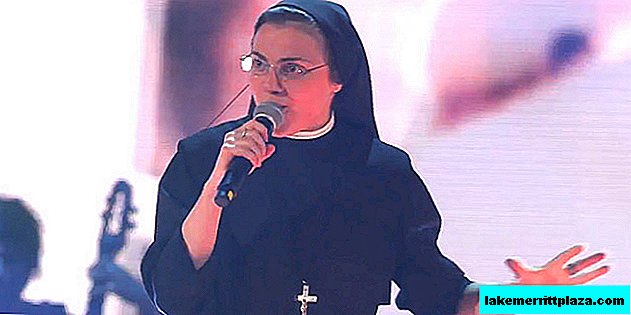Sister Christina triumphed in Italian voice