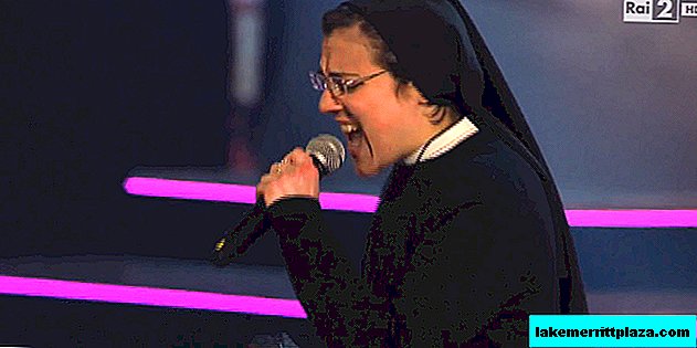 Sister Christina again shocked the audience in the show "Voice"