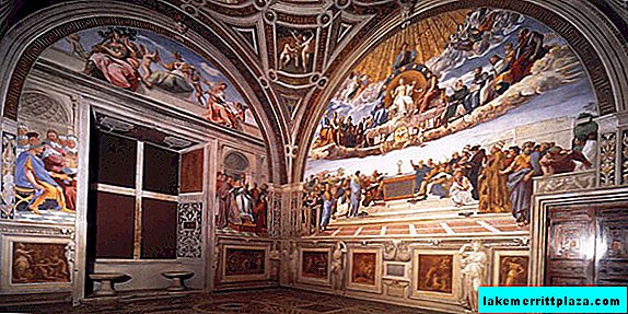 Raphaels stroff i Vatikanen