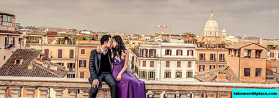 رحلة شهر العسل إلى إيطاليا والتقاط صورة في روما دافني وهاري