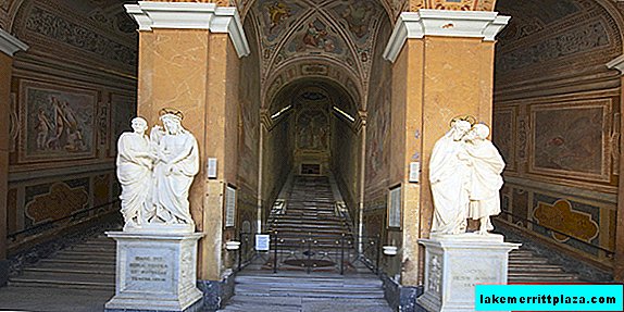 Saint escalier à Rome