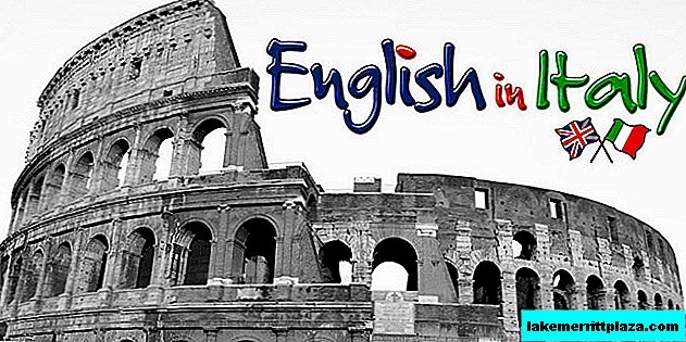 Society: In Italy, going to teach children in English