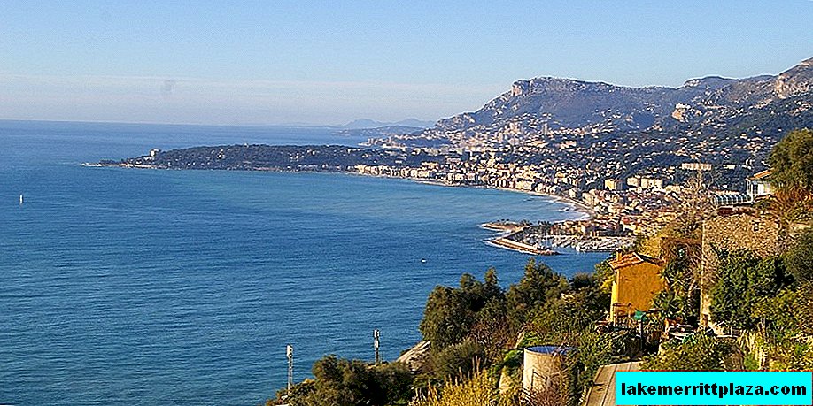 Ventimiglia - a resort in Italy on the Ligurian coast