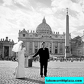 Divertida sesión de fotos de boda en Roma